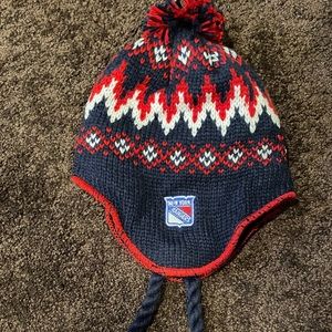 New York Rangers Knitted Hat